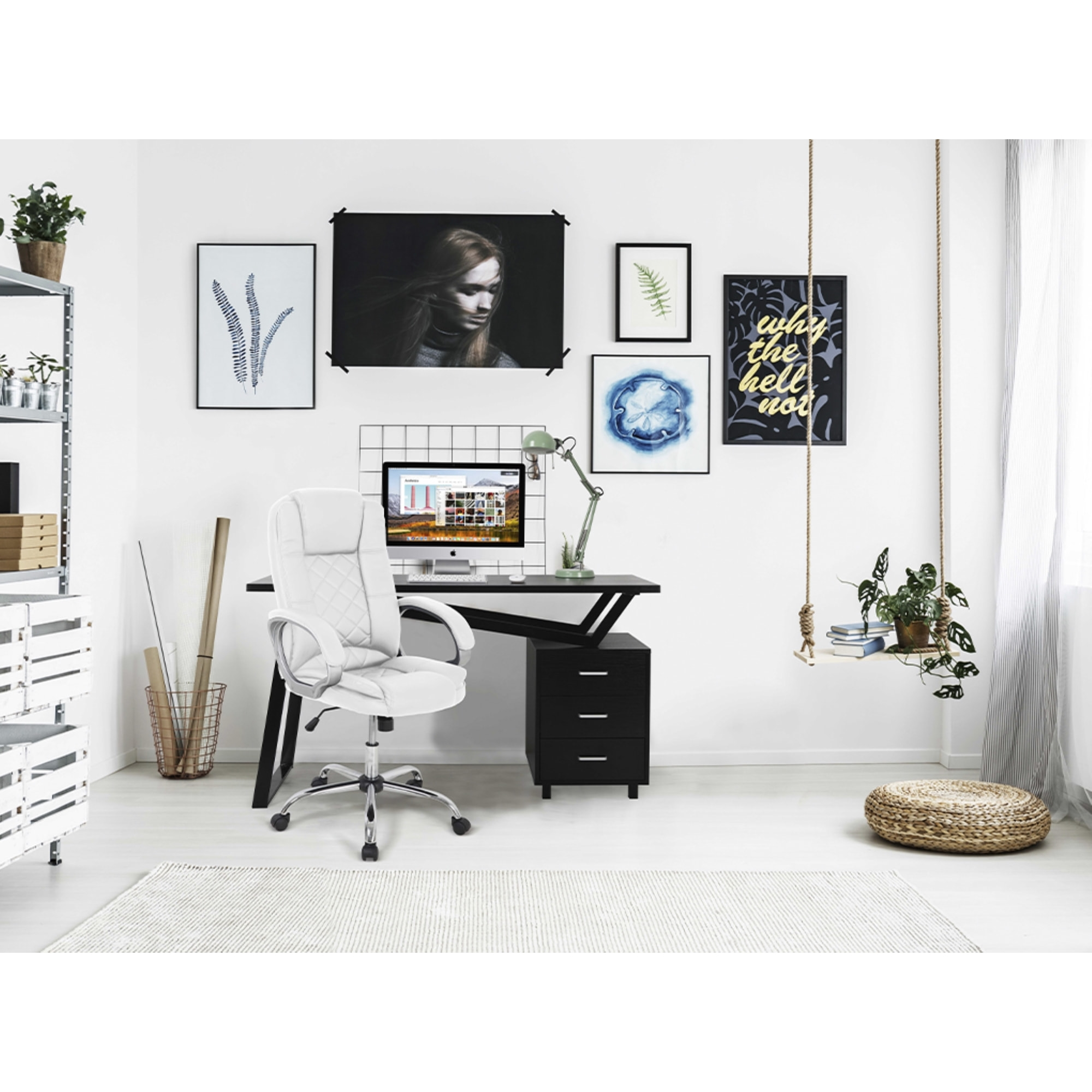 Silla de oficina – Blanco