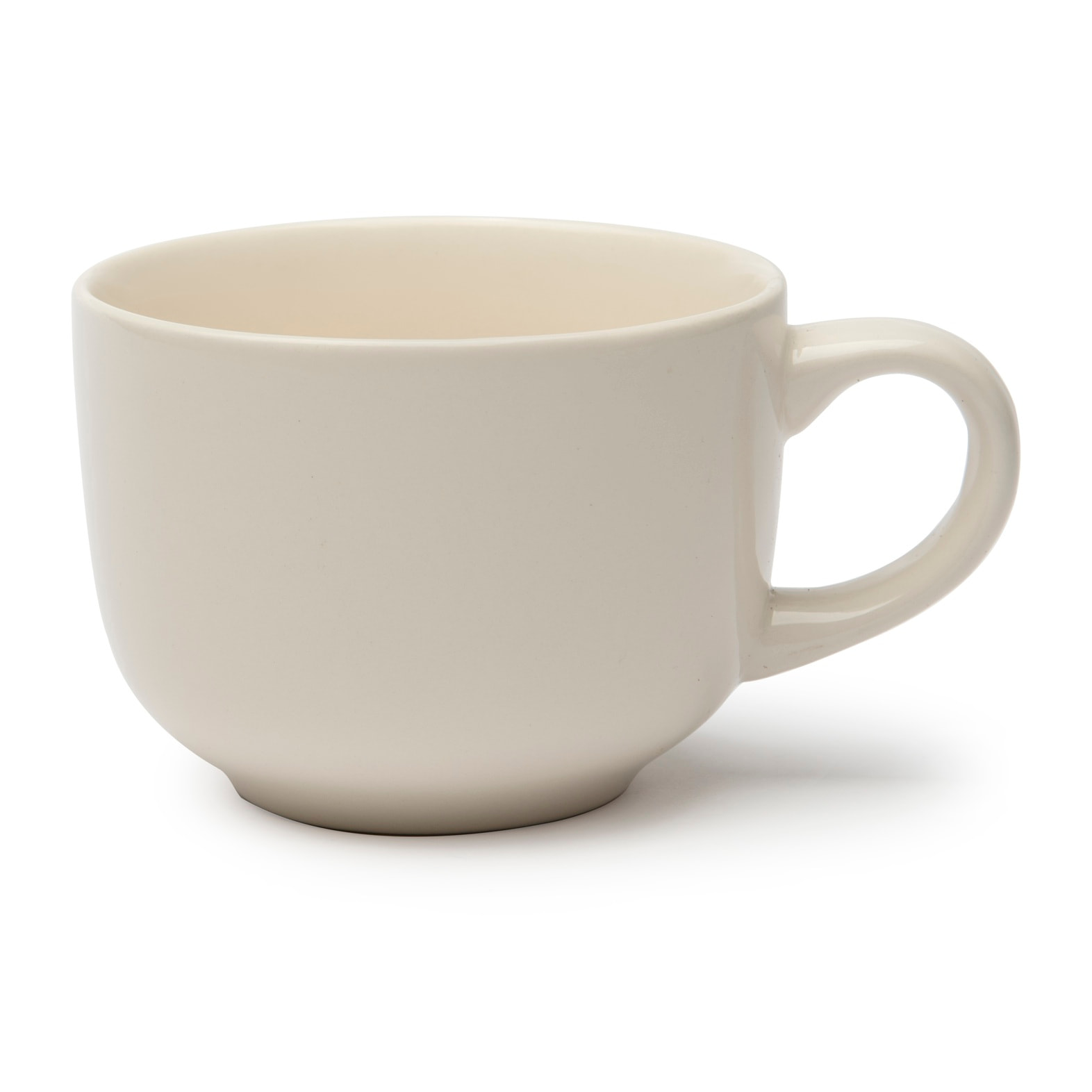 Set de 6 Grandes Tasses Excelsa – Fashion White, Céramique Blanche