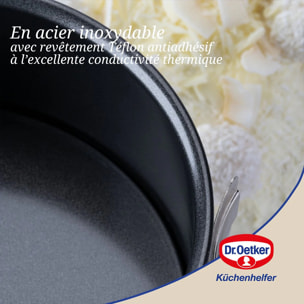 Moule à manqué à charnière 18 cm Dr.Oetker Tradition