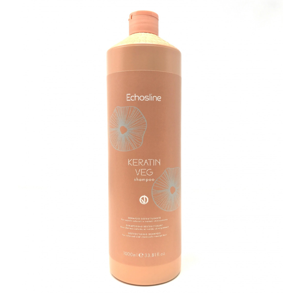 ECHOSLINE Keratin Veg Shampoo 1000ml