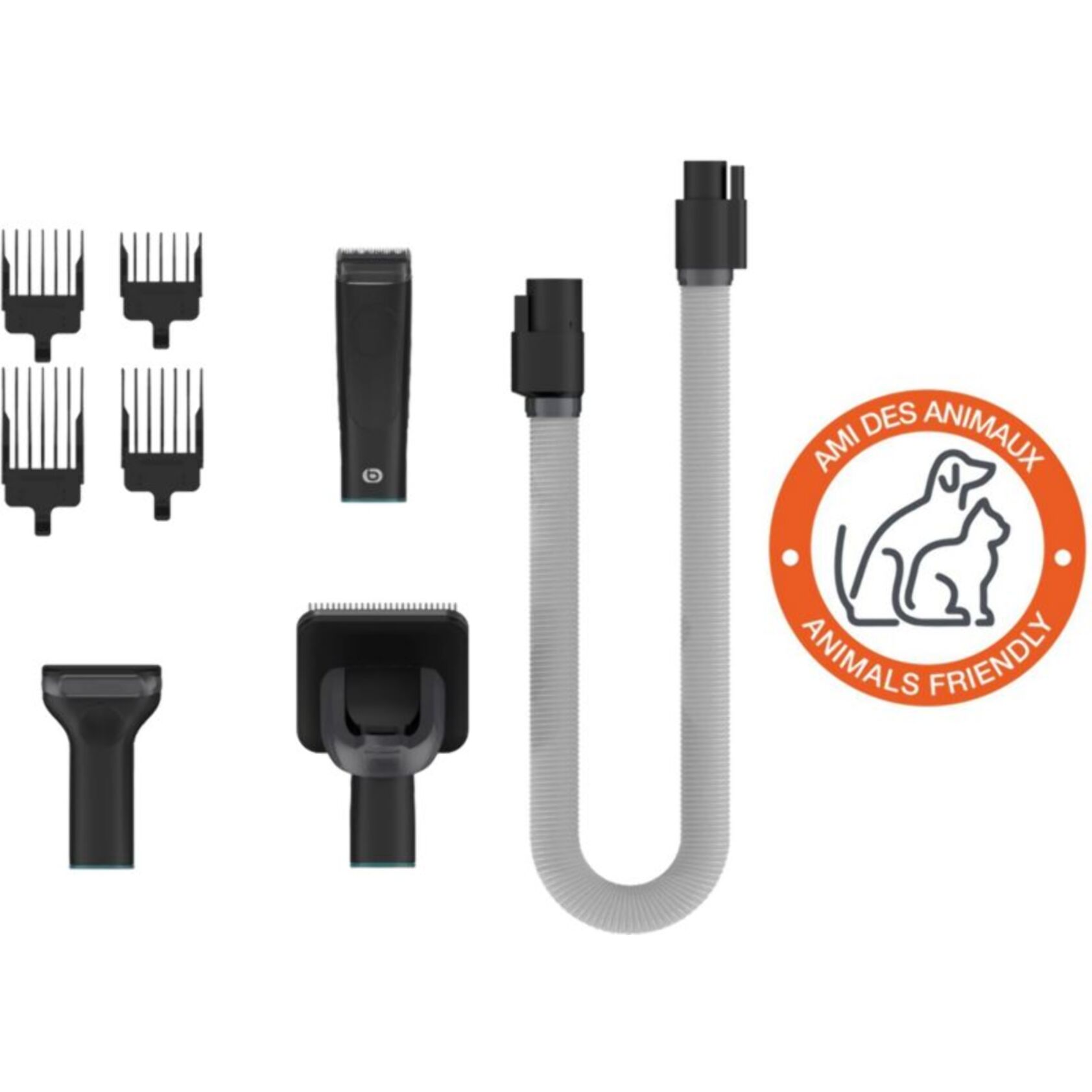 Accessoire toilettage ESSENTIELB kit complet compatible aspirateur balai Easy Tech, Easy Tech Pro, Easy Tech Zero Dust
