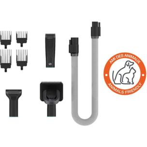 Accessoire toilettage ESSENTIELB kit complet compatible aspirateur balai Easy Tech, Easy Tech Pro, Easy Tech Zero Dust