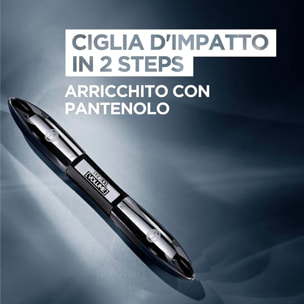 Mascara Nero con Primer Pro XXL Volume 2in1 Allungante e Volumizzante