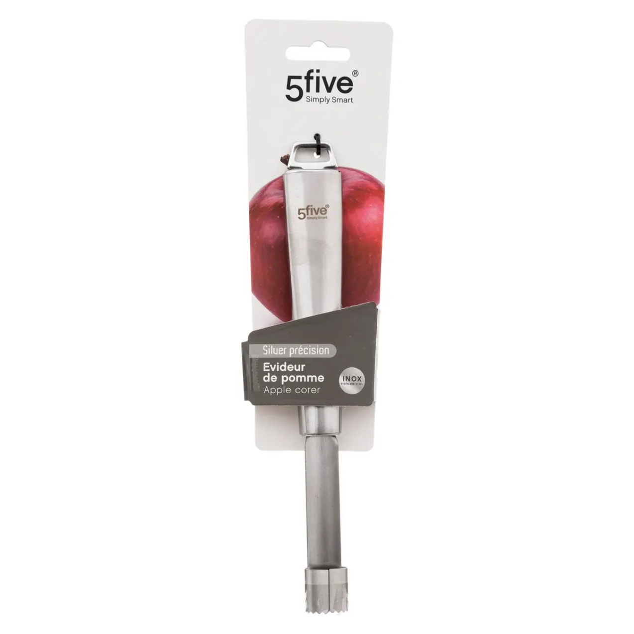 Évide-pommes en inox "Silver Précision"