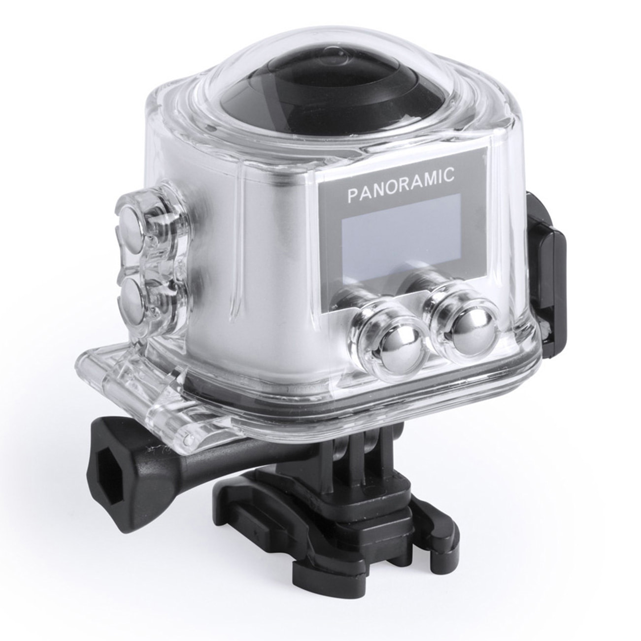 Action Camera 360° Logans. Video 2,5K, 16 megapixel, slow motion, sensore Sony.