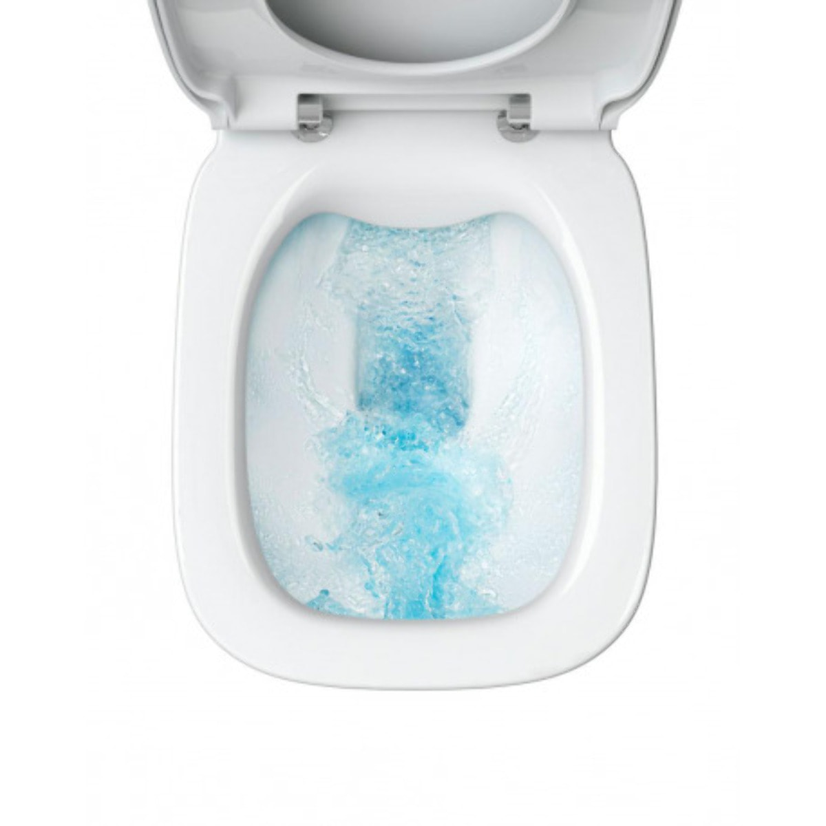 Pack WC Bati-support Geberit avec Cuvette Roca The Gap fixations invisibles + Abattant  + Plaque blanc chrome (GebGapRimless-C)