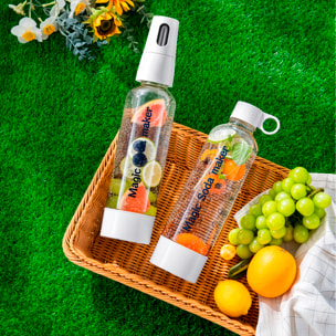 Máquina portátil KT-128B para preparar agua con gas y bebidas carbonatadas en casa. 1L de capacidad.