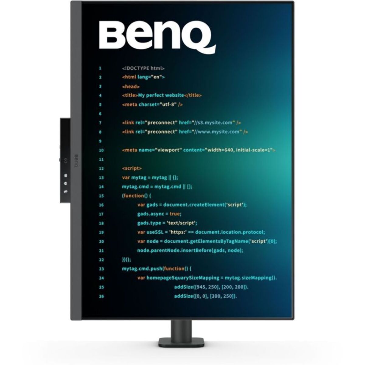 Ecran BENQ RD280UA 28" IPS DUHD HDR USB-C 90W