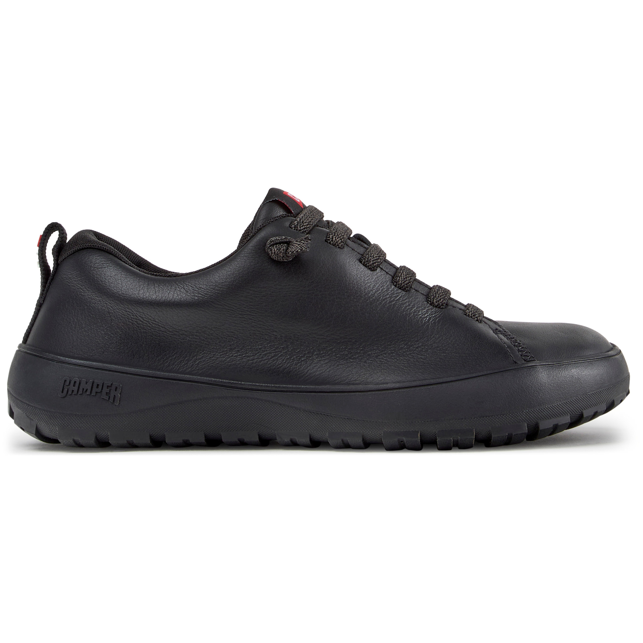 Zapatillas - CAMPER Peu Serra - Negro - Piel lisa