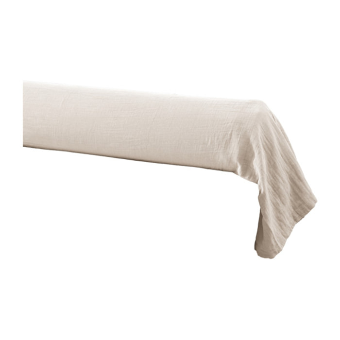 Housse de traversin en gaze de coton 85 x 185 cm - GAIA