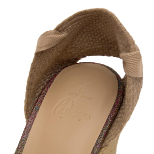 Alpargata de cuña Chiara 11cm