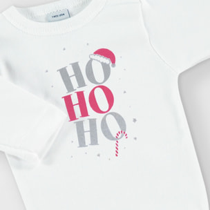 Body bebé navidad frases manga larga