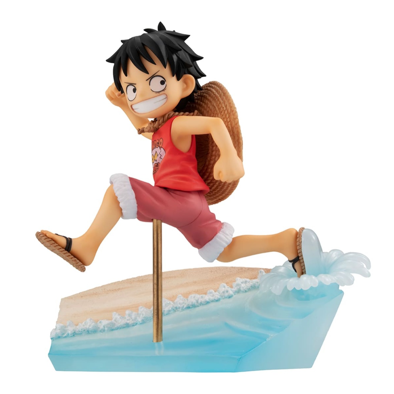 One Piece Gem Luffy Run Run Run Statua Statua Megahouse