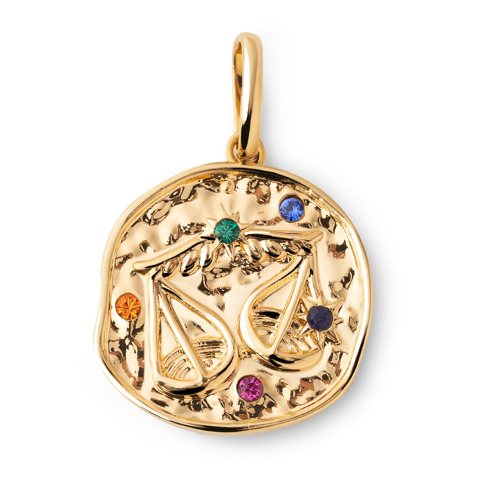 Charm Organic Colors Zodiac Placcato Oro