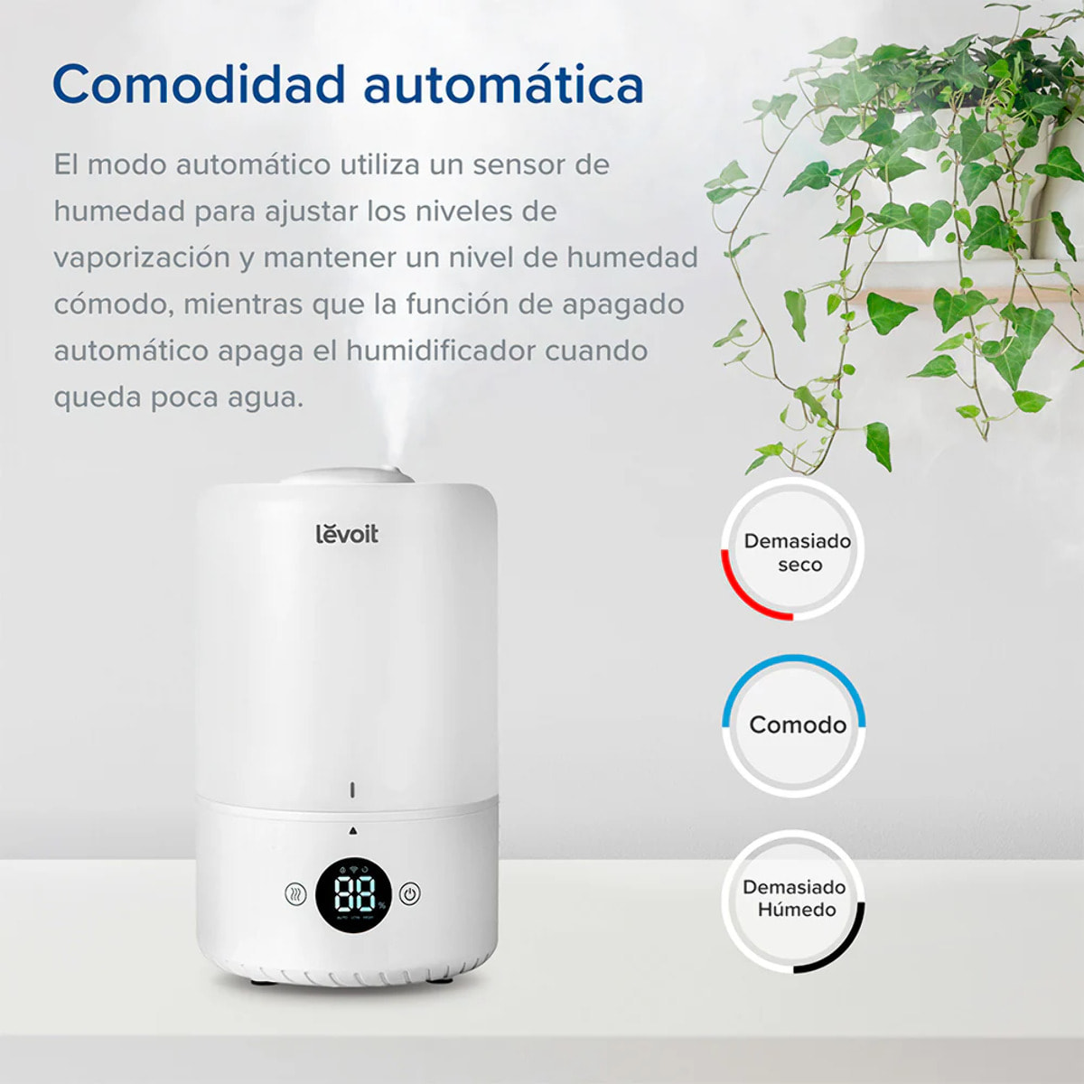 LEVOIT - Humidificador de aire Dual 200S