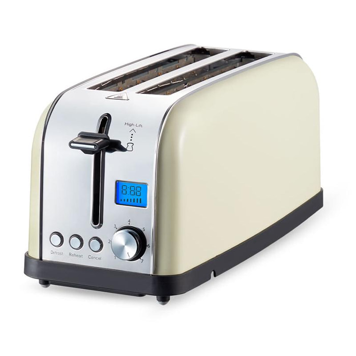 Tostadora Bianca Pro PRIXTON 4 Ranuras Pantalla LCD