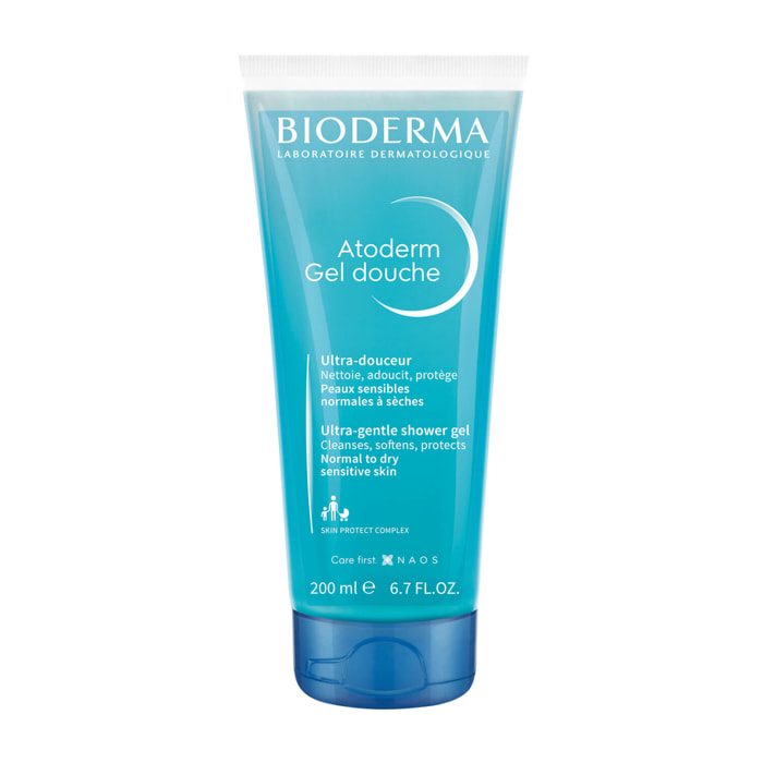 Atoderm Gel Douche - Ultra-Douceur Peaux Sensibles Normales à Sèches
