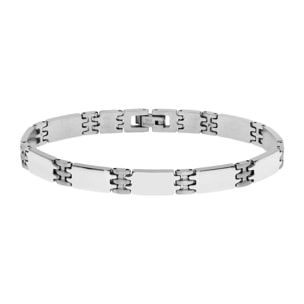 Bracciale Hiriwa 925 Acciaio Inossidabile Silver Uomo