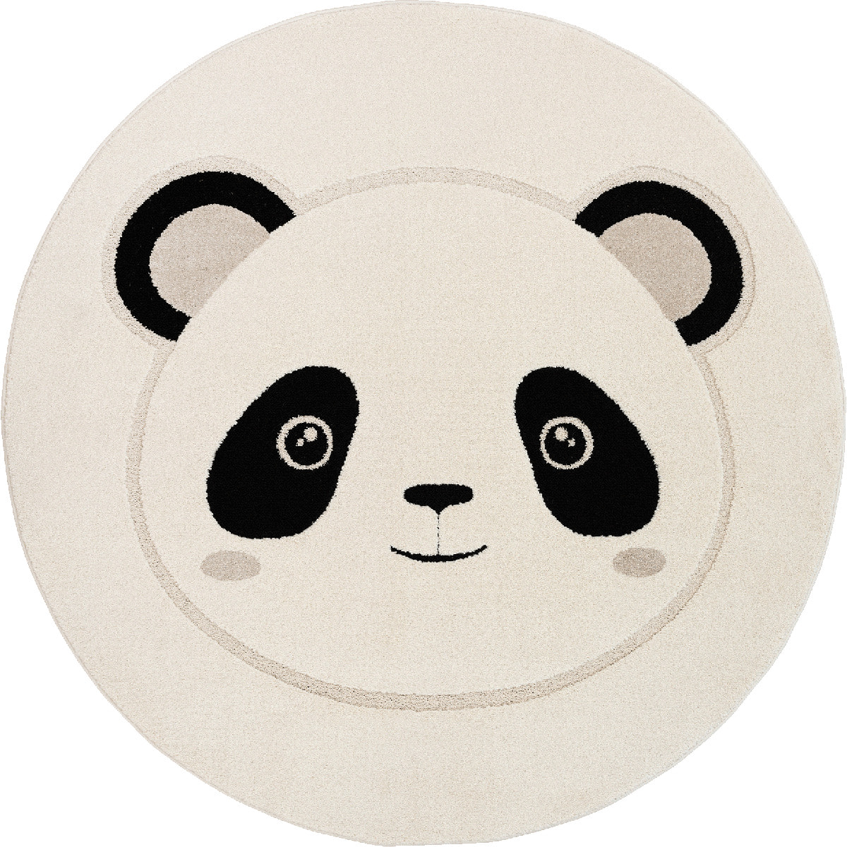 Tapis rond TERU  pour enfant -Facile d'etretien