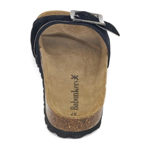 SANDALIA MALLORCA BABUNKERS NEGRO