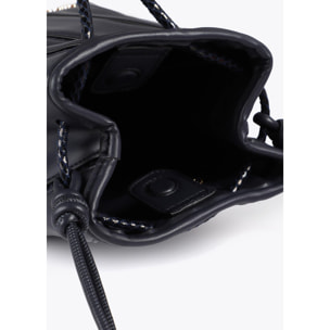 Tracolla con dettagli effetto serpente