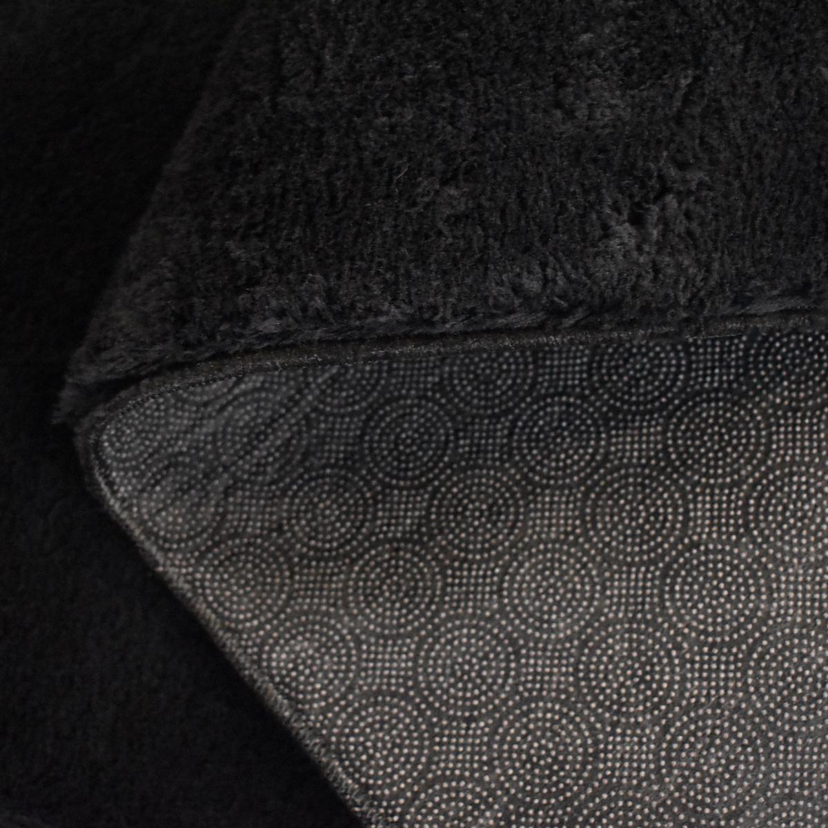 Tapis salon MITA, soft et soyeux, tapis uni à l'aspect Shaggy