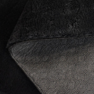 Tapis salon MITA, soft et soyeux, tapis uni à l'aspect Shaggy
