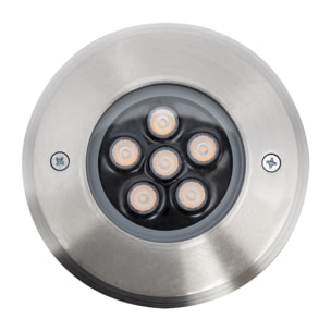 Forlight Incasso - Foco Empotrable de Suelo para Jardín y Terraza IP65 para Exterior Temperatura Cálida 3000K Acero Inoxidable