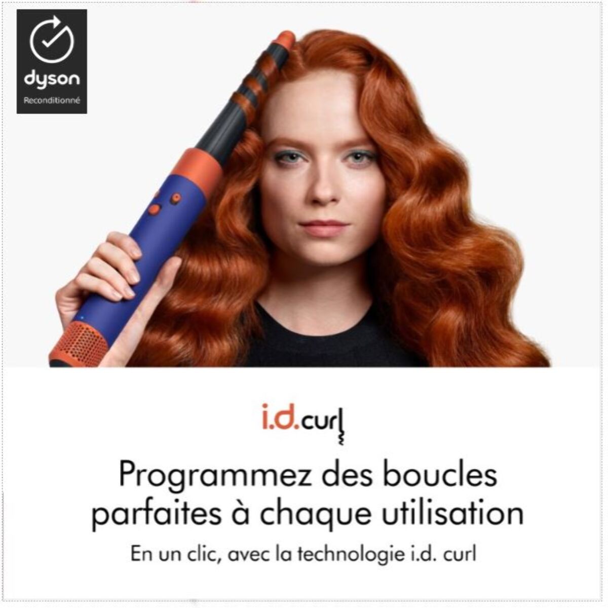 Dyson Airwrap i.d.™ raides à ondulés (Bleu Pervenche/Topaze) Reconditionné