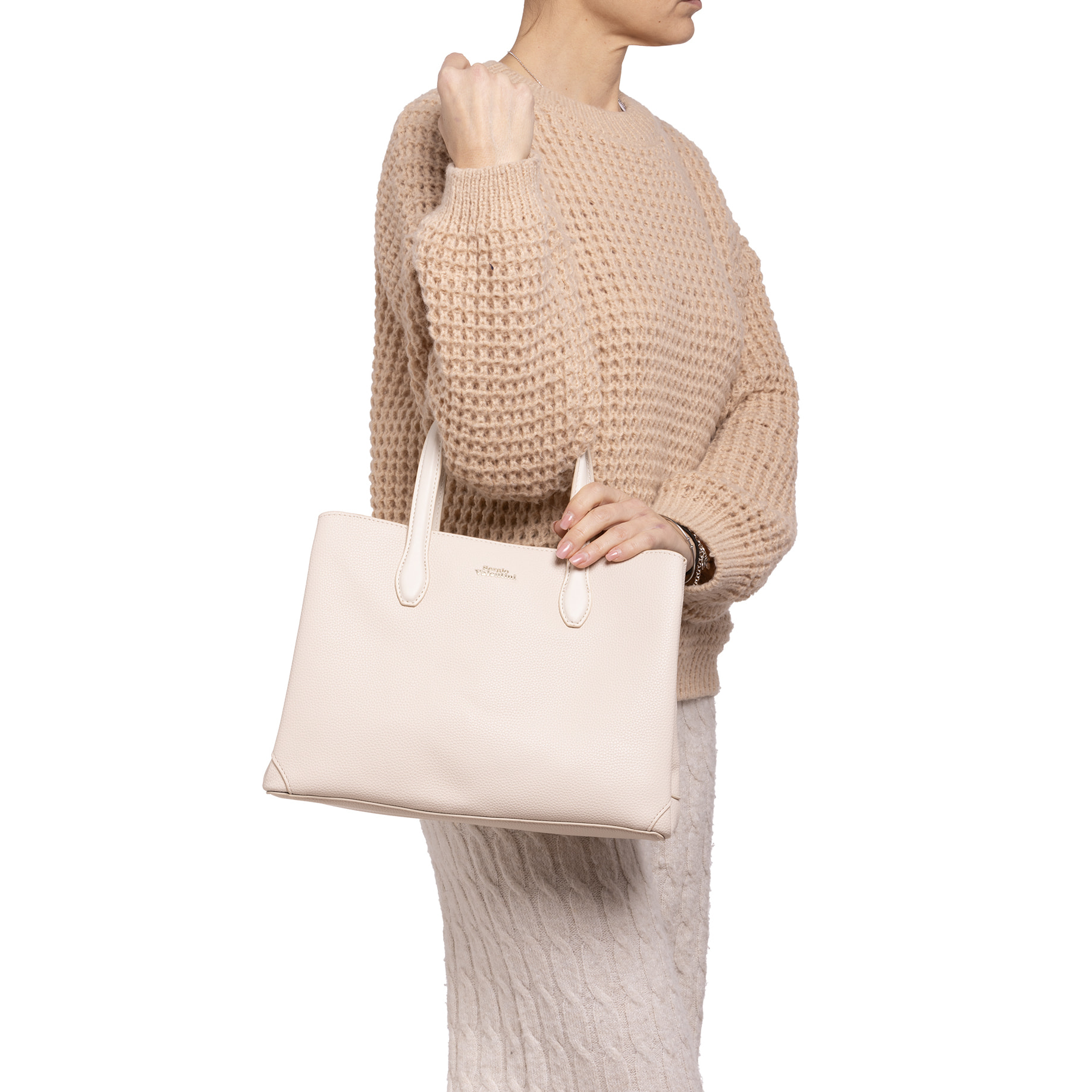 Borsa a mano  da donna ecopelle Prodotto Vegano 24x32x13 cm