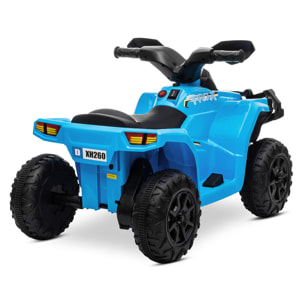 Quad de bateria BLUE S-QUAD vehículo eléctrico infantil 6V 3 años