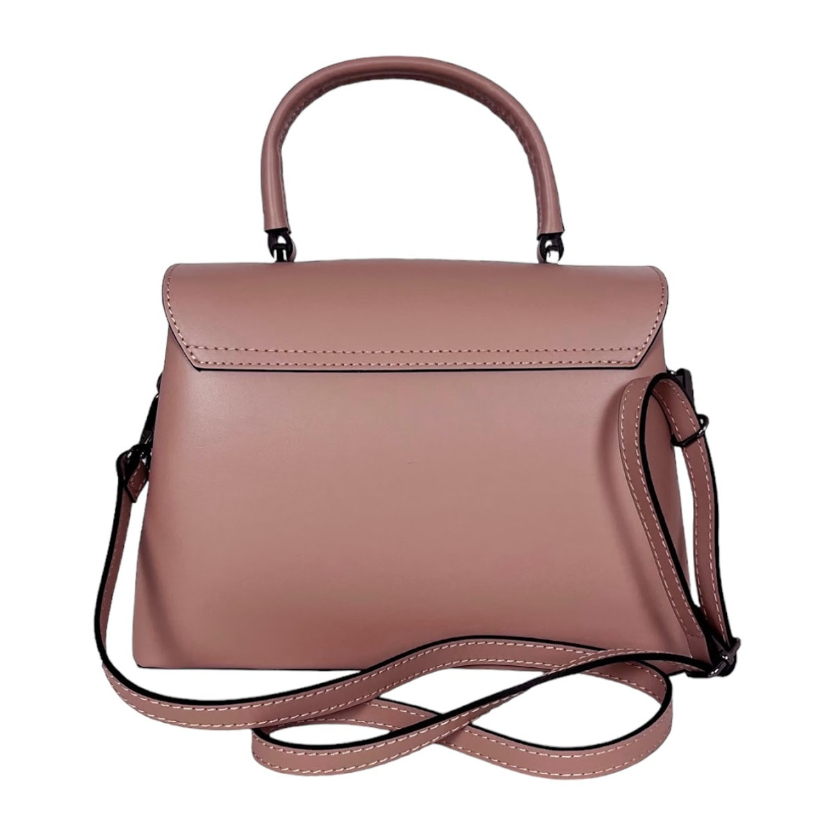 Bolso de mano Cheval Firenze Vittoria Rosa Empolvado