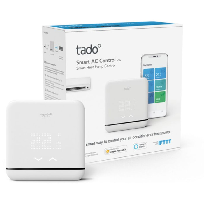 Thermostat connecté TADO Intelligent pour climatisation V3+