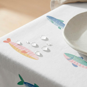 Mantel antimanchas CALYPSO MULTICOLOR - 100% algodón