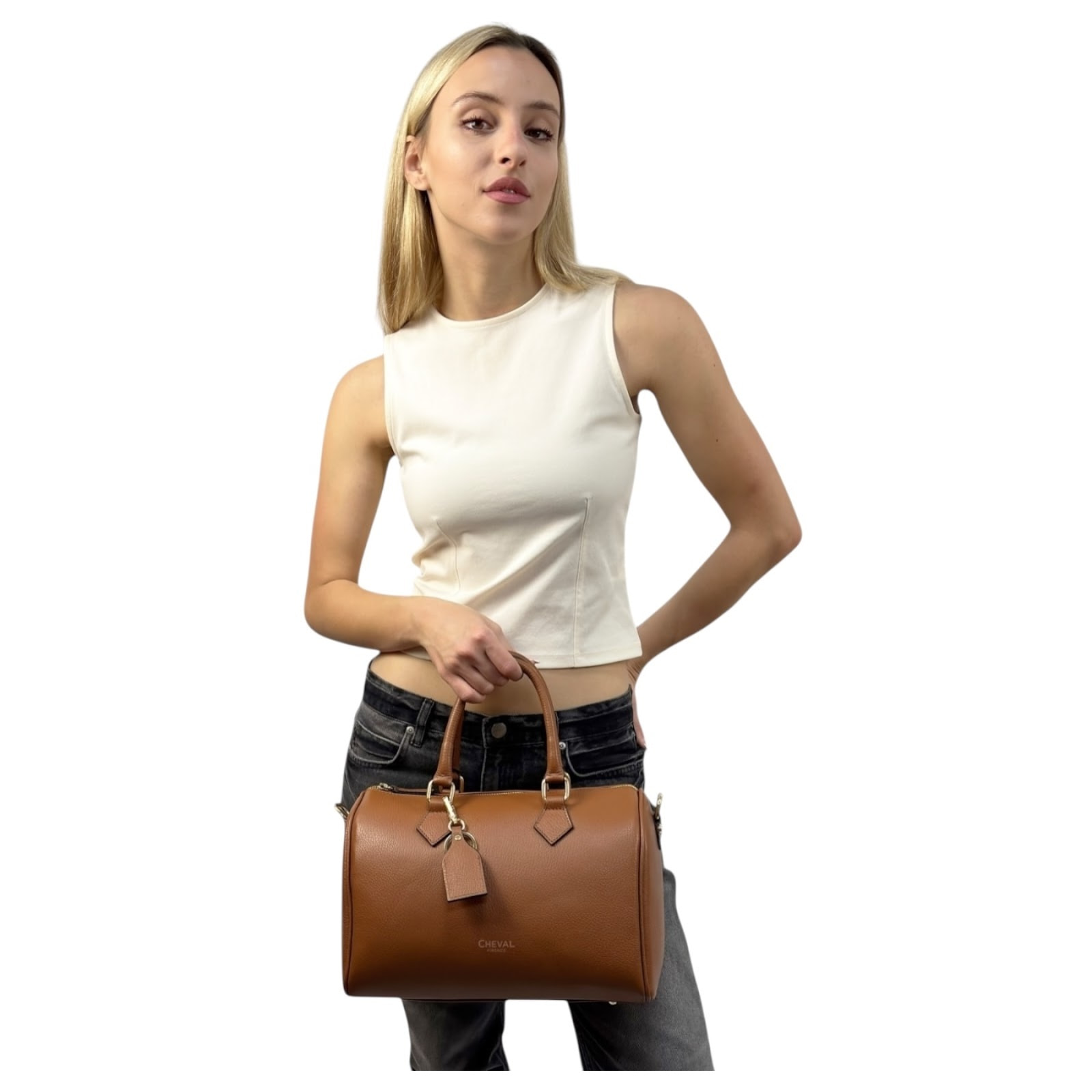 Bolso de Mano Cheval Firenze Chara Cuero