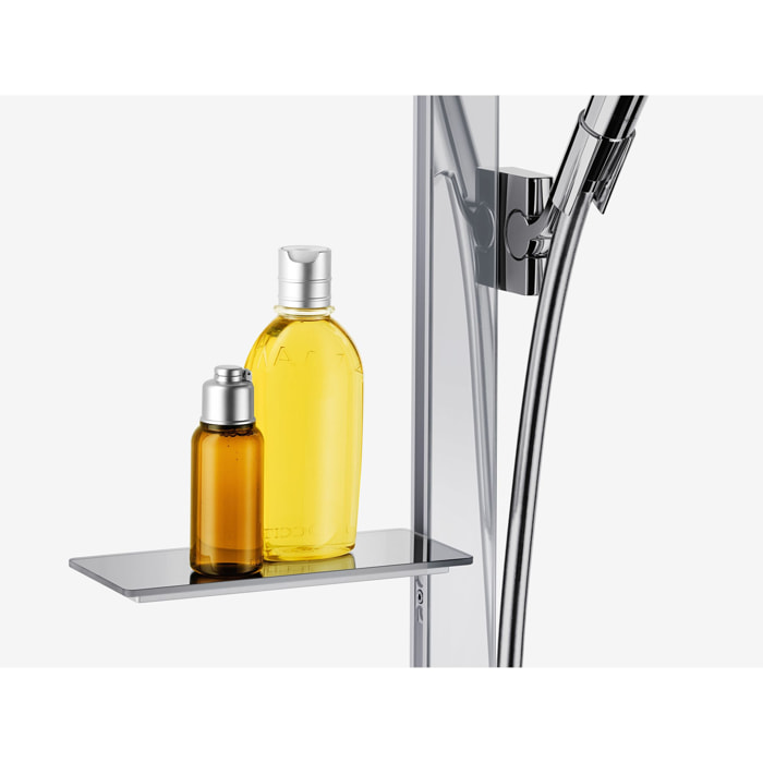 Set de douche 120 3 jets avec barre Uninca'E 150 cm et porte-savon chromé Raindance Select