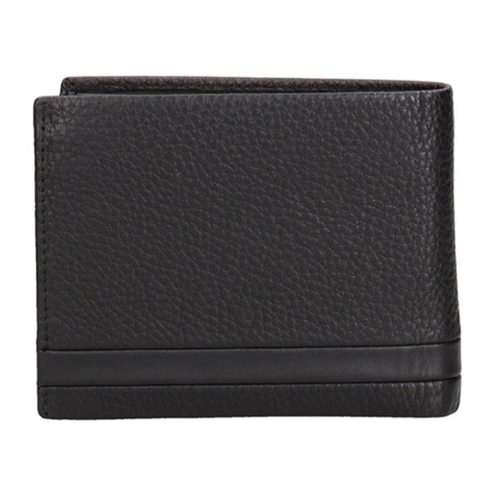 Portafoglio uomo in vera pelle - Modello Erevan Prime - Casual - 9.5 x 12.0 x 2.0 cm