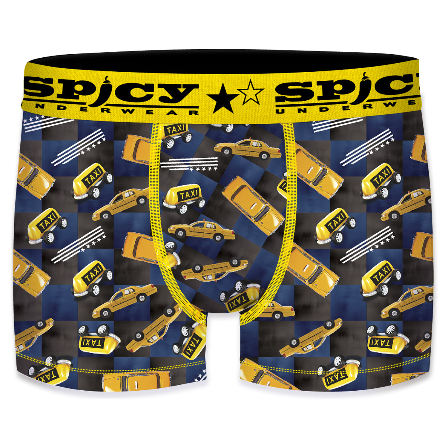 Calzoncillo Boxer unitario Spicy para hombre - microfibra - 92% poliéster, 8% elastano