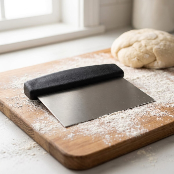 Coupe pâte boulanger en inox FM Professional