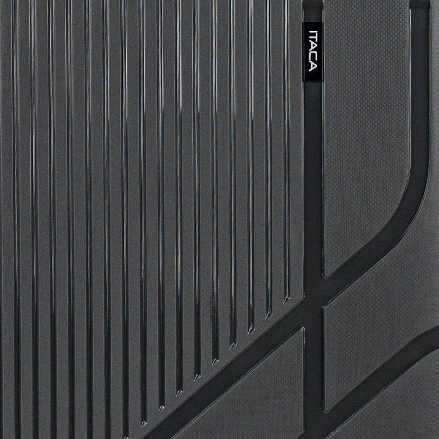 Juego De Maletas Rígidas Pp Itaca 761300 Viaje Pp Itaca Antracita