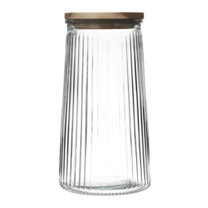 Bocal En Verre Top Acacia 130cl