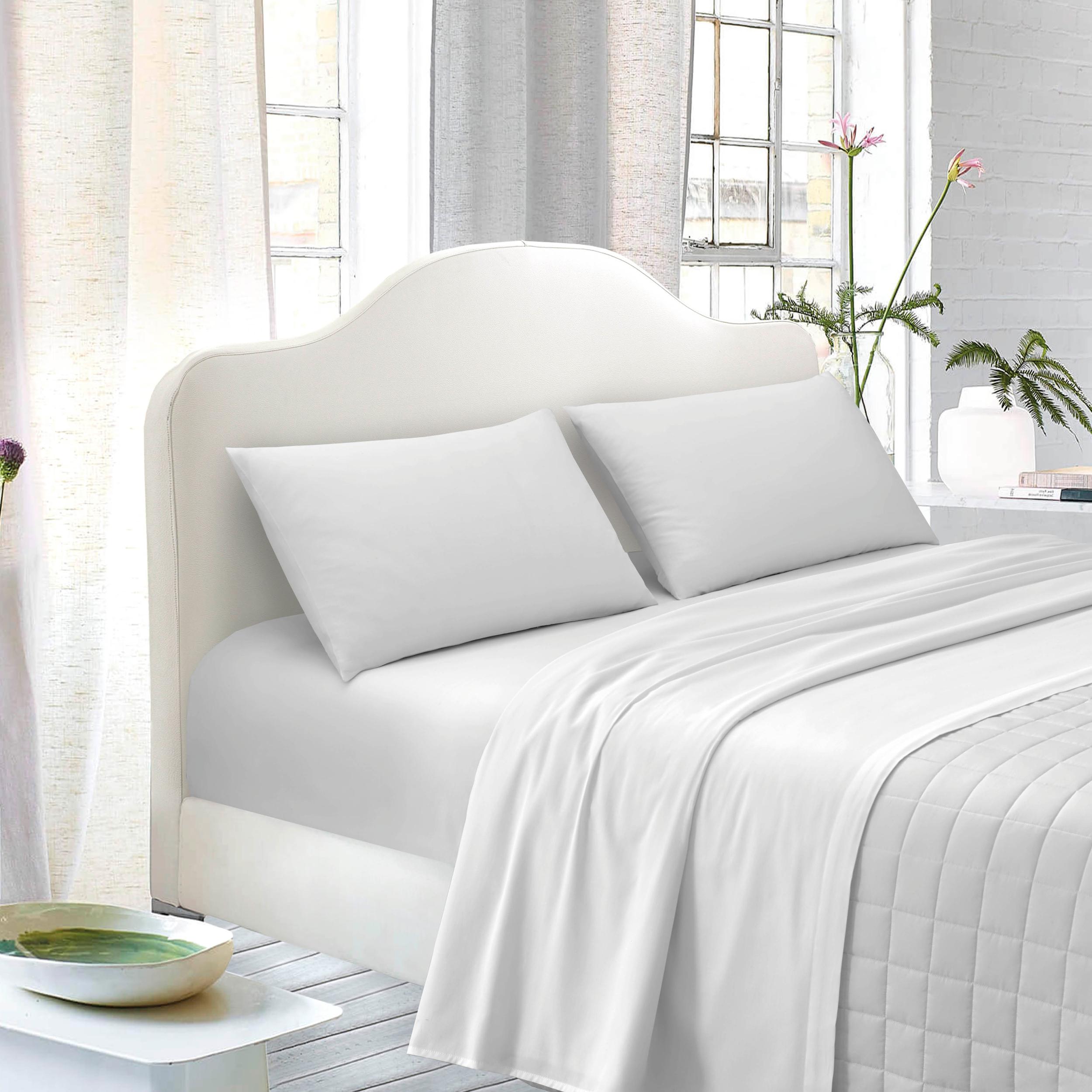 STYLE & COTTON Completo letto matrimoniale bianco cotone 100%