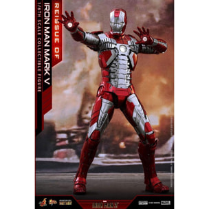 Iron Man 2 Movie Masterpiece Series Diecast Action Figura 1/6 Iron Man Mark V 32 Cm Hot Toys