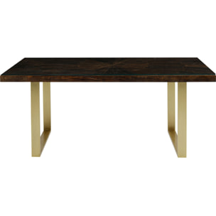 Table Conley pieds laiton Kare Design