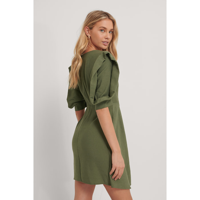 Double Breasted Mini Dress Vestiti autunnali Nakd