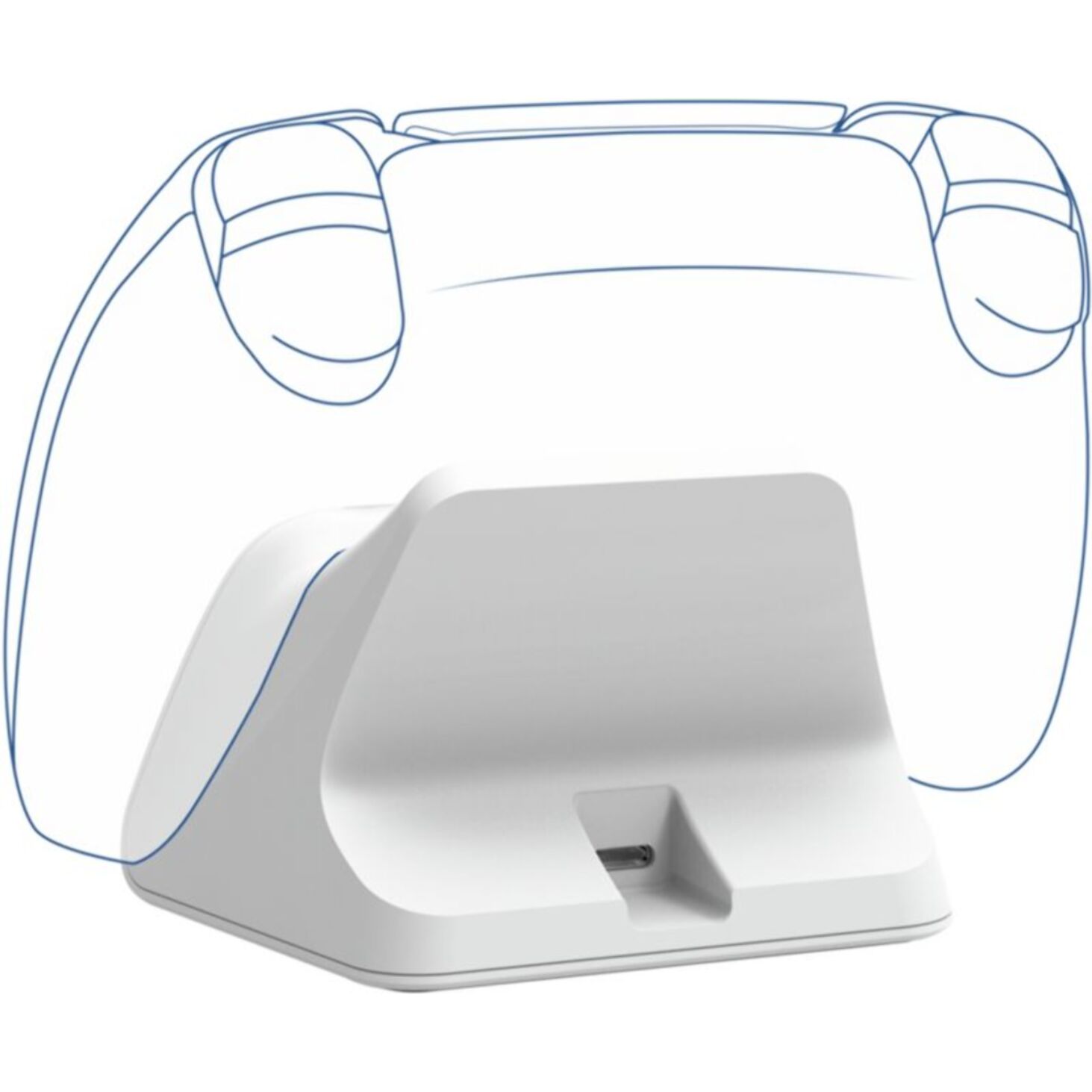 Chargeur secteur TRUST Chargeur Rapide Manette PS5 Blanc
