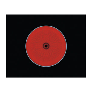 AEG Placa vitrocerámica Serie 3000 Radiant de 60 cm HK623020FB