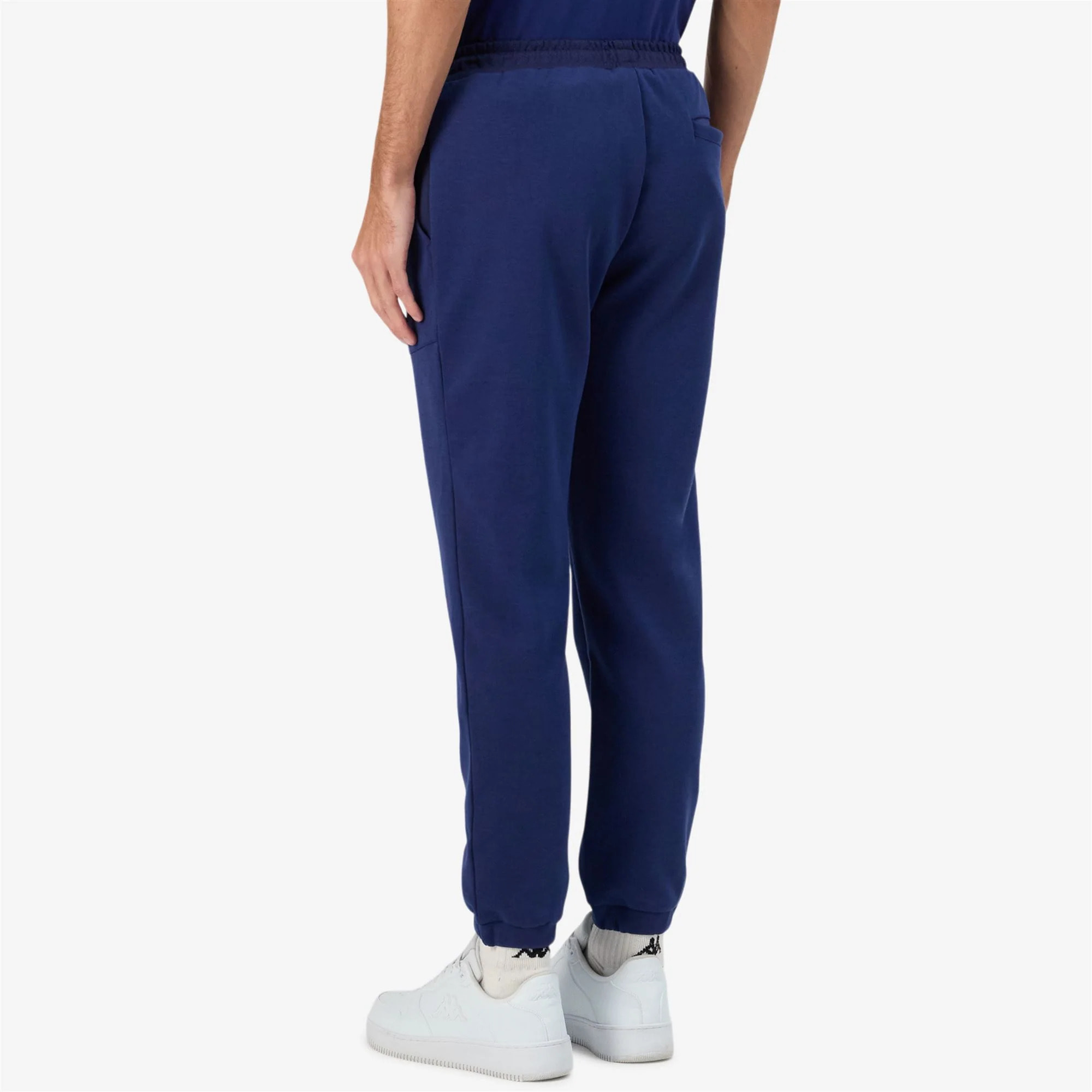 Kappa - Pantaloni Uomo Blu - Gesso