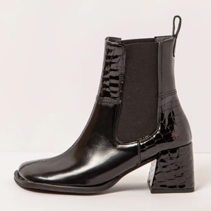 Botines 1707 NAPPA SHINNY MULTI-BLACK/ VERONA color Multi black