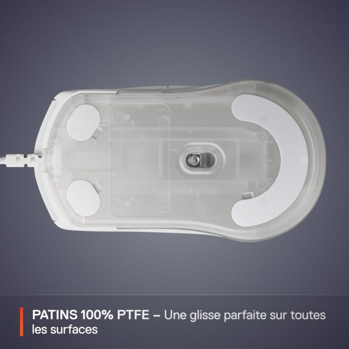 Souris Gamer Filaire STEELSERIES Rival 3 Gen 2 Blanche